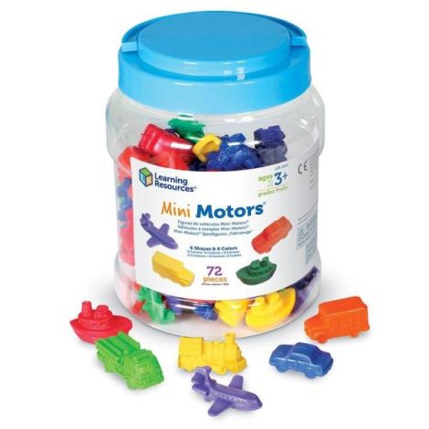 Mini vehicule pentru numarat - set 72 buc - poza 3