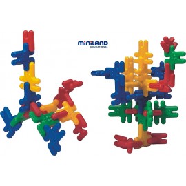 Miniland - Iepurasi de construit Kim Buni 74 - poza 1