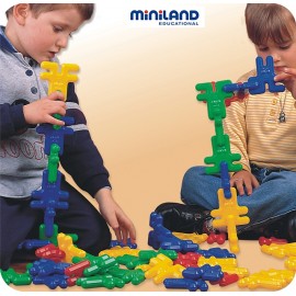 Miniland - Iepurasi de construit Kim Buni 74 - poza 3