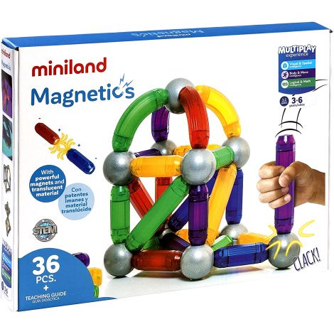 Miniland - Joc de constructie, magnetic - poza 1