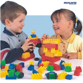 Miniland - Joc de constructii Caramizi 300 - poza 3