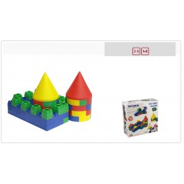 Miniland - Joc de constructii Kim Bloc Circular 160 - poza 5