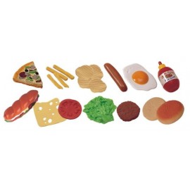 Miniland - Jucarii Fast-Food 19 buc - poza 1