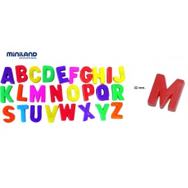 Miniland - Litere mari magnetice 310 - poza 2