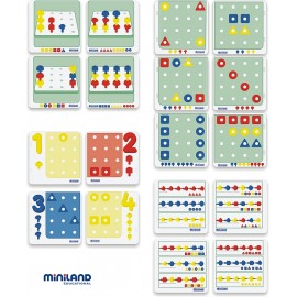 Miniland - Mozaic Jumbo pentru activitati matematice - poza 2