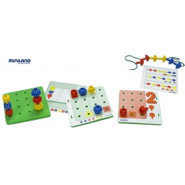 Miniland - Mozaic Jumbo pentru activitati matematice - poza 4