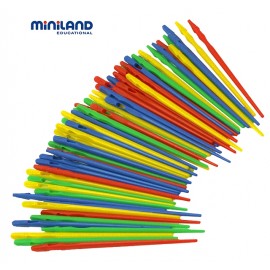 Miniland - Set 100 ace mari pentru insirat - poza 1