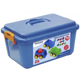 Minimobil 12 cm Set 10 masinute - Miniland - poza 1