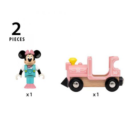 Minnie cu locomotiva 32288 Brio - poza 3