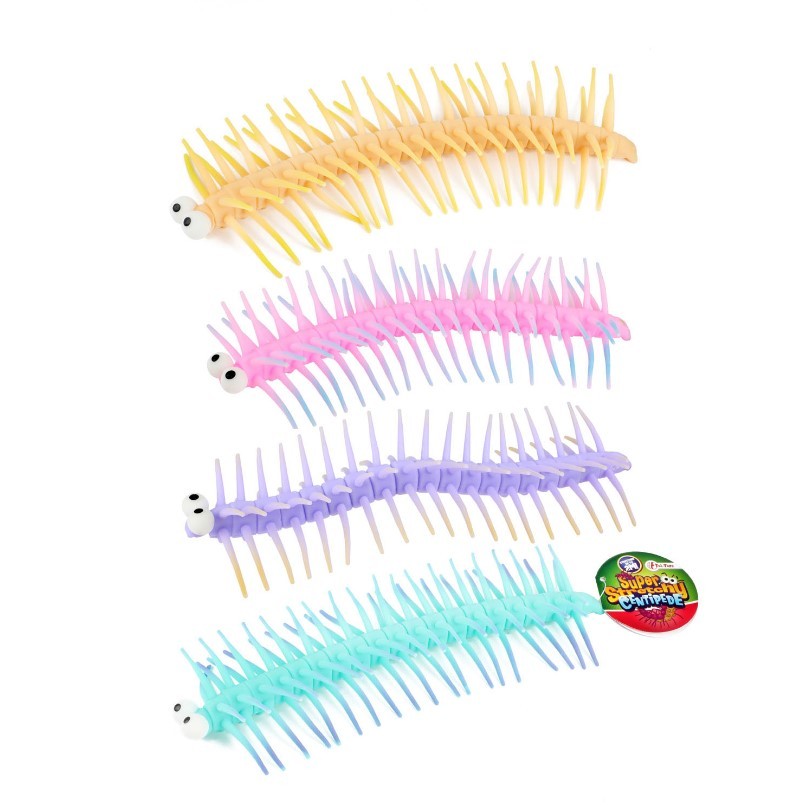 Miriapod super elastic Toi-Toys 25 cm, diverse culori - poza 2