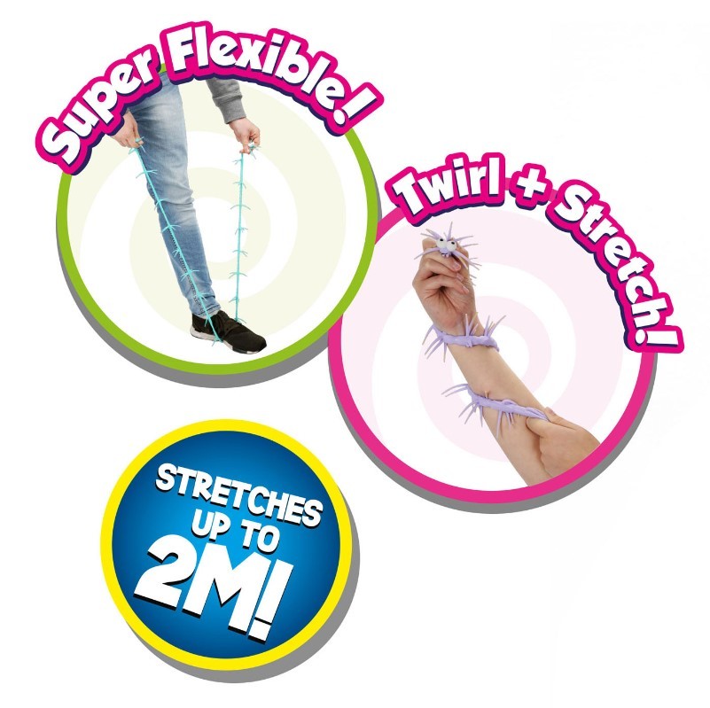 Miriapod super elastic Toi-Toys 25 cm, diverse culori - poza 3