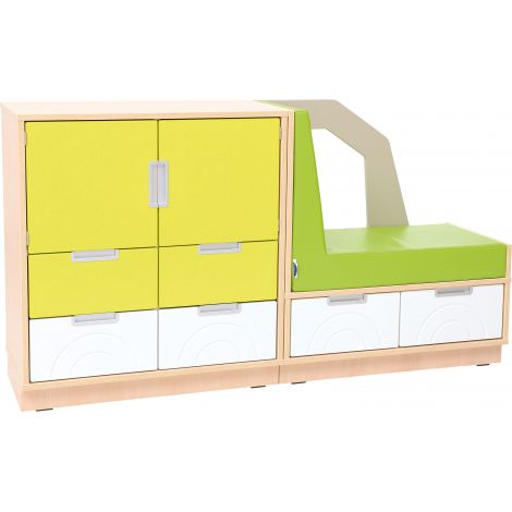 Mobilier gradinita Masinuta Quadro artar - poza 1