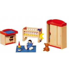 Mobilier pentru casute papusi - Camera copiilor 2 - poza 1