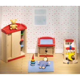 Mobilier pentru casute papusi - Camera copiilor 2 - poza 2