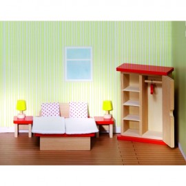 Mobilier pentru casute papusi - Dormitor - poza 2
