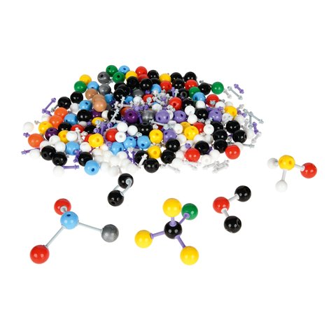 Model Atom - set pentru chimie organică și anorganică, 404 piese, uz didactic - poza 1
