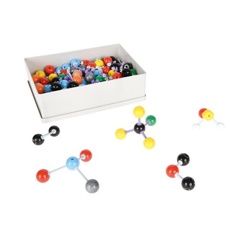 Model Atom - set pentru chimie organică și anorganică, 404 piese, uz didactic - poza 3