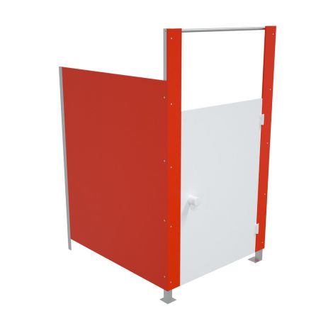 Modul aditional pentru toaleta modulara cu separatoare, fara usa, culoarea rosu, pentru copii - poza 1