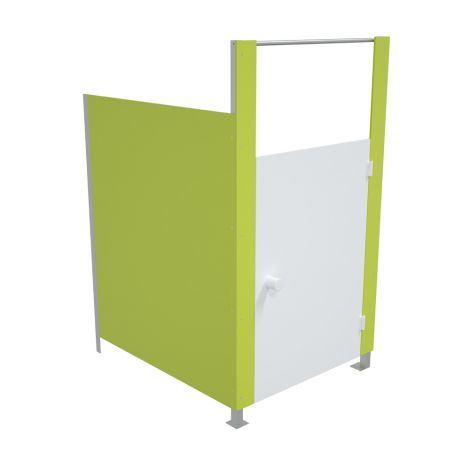 Modul aditional pentru toaleta modulara cu separatoare, fara usa, culoarea verde, pentru copii - poza 1