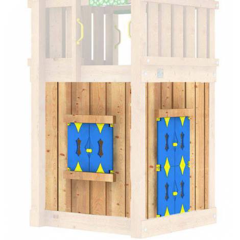 Modul Playhouse pentru turnuri mijlocii si mari - Jungle Gym - poza 1