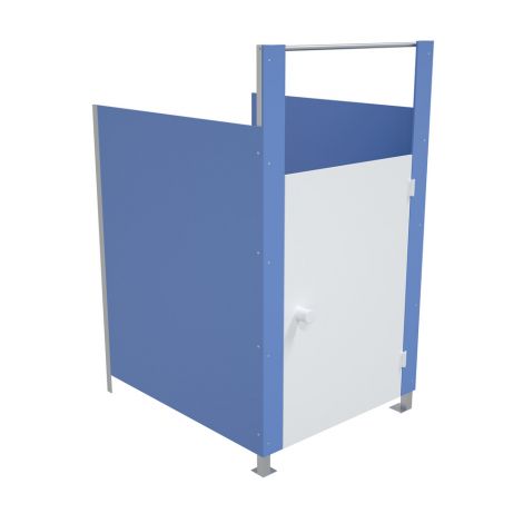 Modul principal toaleta modulara cu separatoare, fara usa, culoarea albastru, pentru copii - poza 5