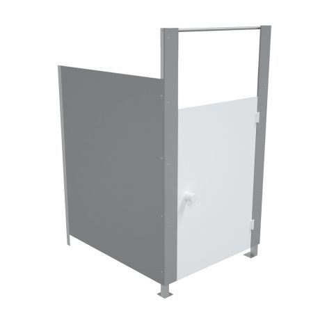 Modul principal toaleta modulara cu separatoare, fara usa, culoarea gri, pentru copii - poza 2