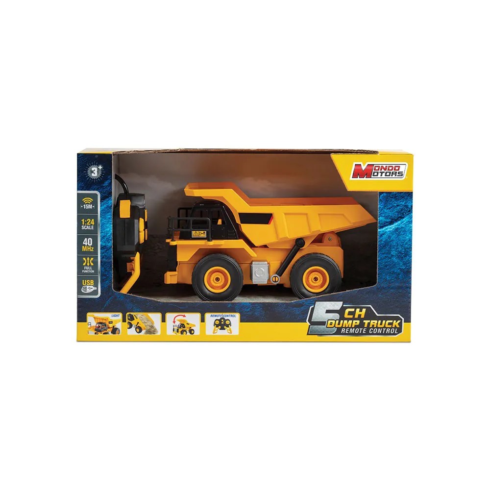 Mondo Motors Autobasculanta cu Telecomanda RC 1:24, Bena Mobila si Functii Realiste - poza 3