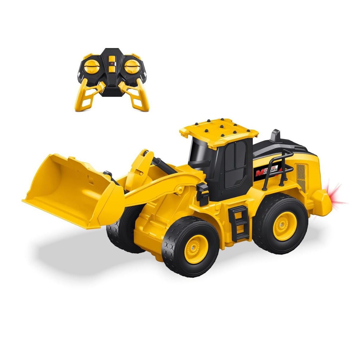 Mondo Motors Buldozer Incarcator Frontal cu Telecomanda RC 1:24, Brat Mobil si Cabina Rotativa - poza 1