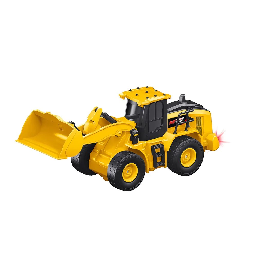 Mondo Motors Buldozer Incarcator Frontal cu Telecomanda RC 1:24, Brat Mobil si Cabina Rotativa - poza 3