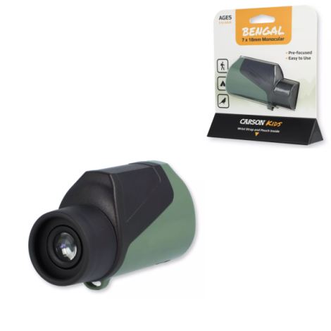 Monocular pentru copii 7x18 mm, cu focalizare fixa, Bengal - poza 1