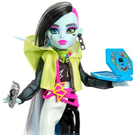 Monster High Neon Frights Papusa Frankie Stein - poza 1