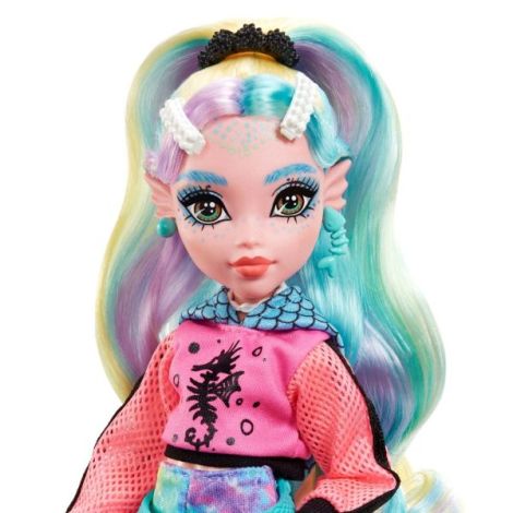 Monster High Papusa Lagoona Blue Cu Animalut Si Accesorii - poza 1