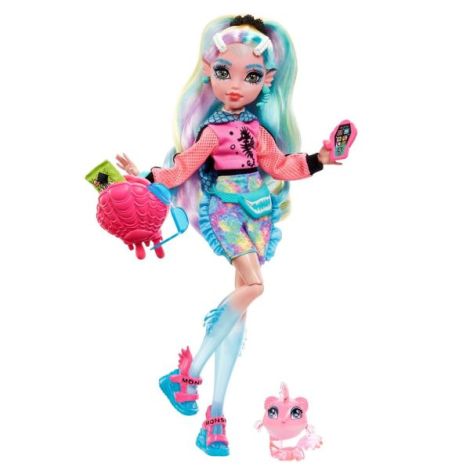 Monster High Papusa Lagoona Blue Cu Animalut Si Accesorii - poza 3