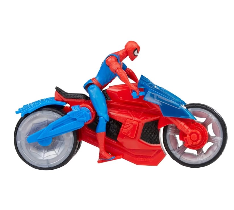 Motocicleta cu figurina Hasbro Spiderman Web Blast Cycle - poza 2