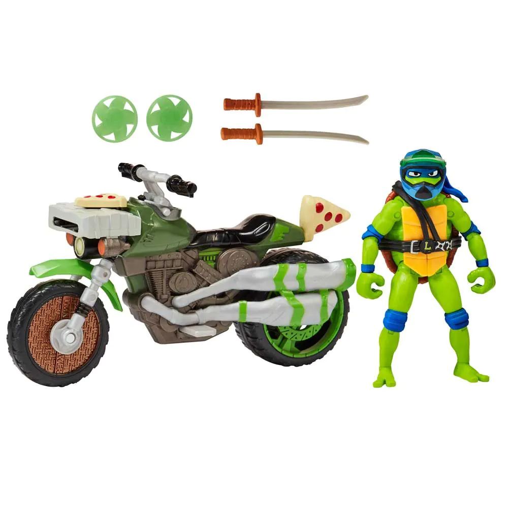 Motocicleta cu figurina Testoasele Ninja Haosul Mutantilor - poza 1