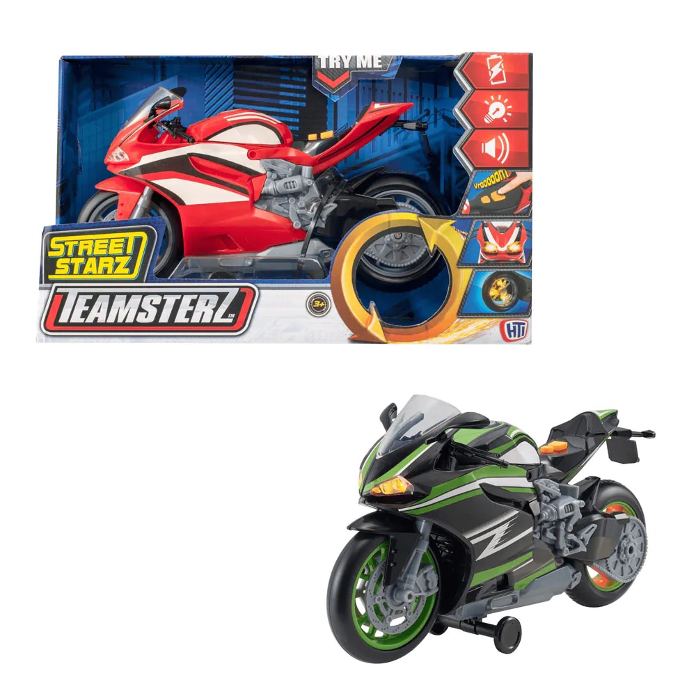 Motocicleta cu sunete si lumini HTI Teamsterz diverse modele - poza 2