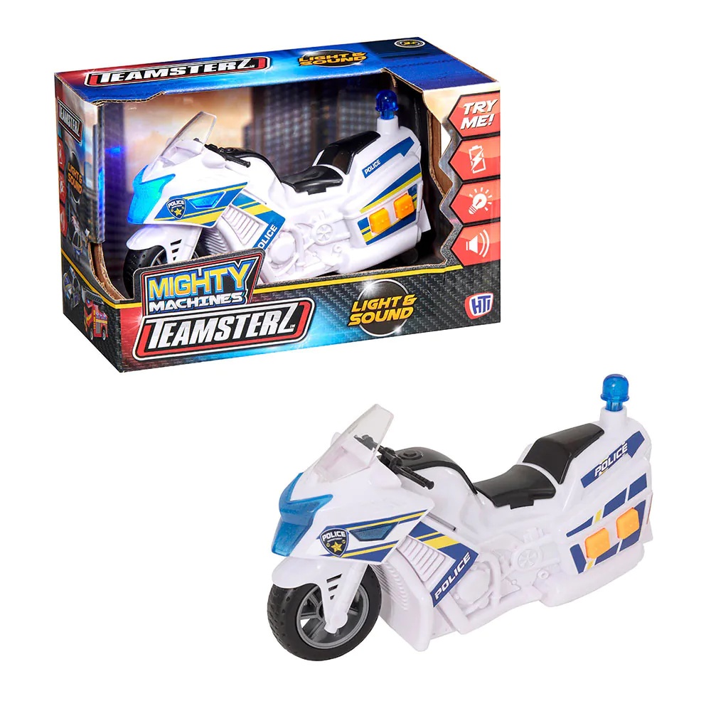 Motocicleta de politie cu sunete si lumini HTI Teamsterz - poza 2