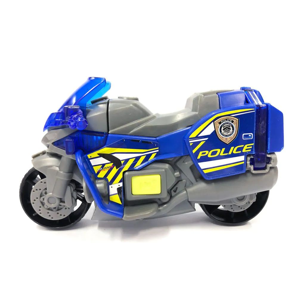 Motocicleta de politie cu sunete si lumini Simba Dickie 15 cm - poza 1