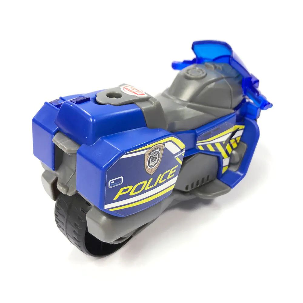 Motocicleta de politie cu sunete si lumini Simba Dickie 15 cm - poza 3