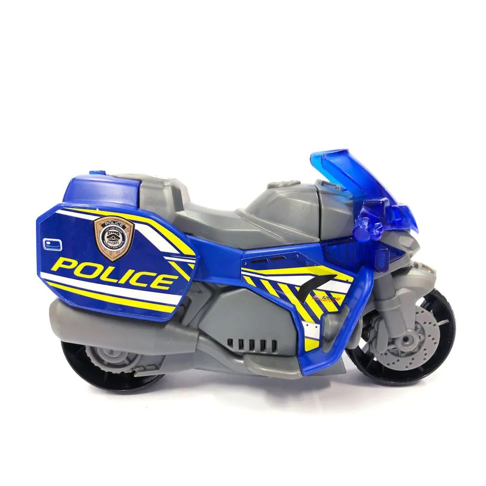 Motocicleta de politie cu sunete si lumini Simba Dickie 15 cm - poza 4