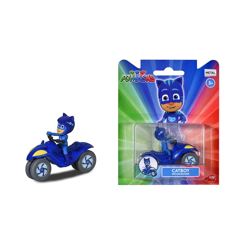 Motocicleta Dickie Pj Mask Cat Boy Moon Rover
