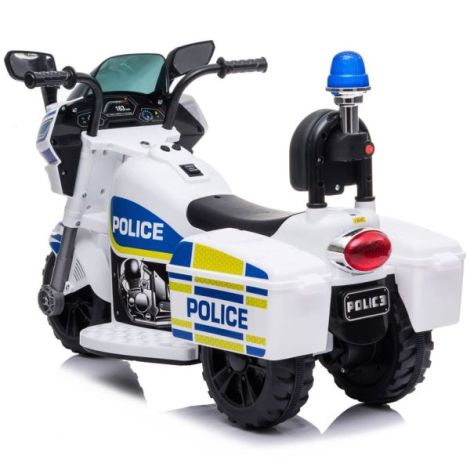 Motocicleta electrica Chipolino Police white PO0251WH - poza 3
