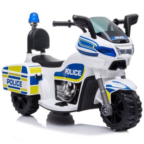 Motocicleta electrica Chipolino Police white PO0251WH - poza 5