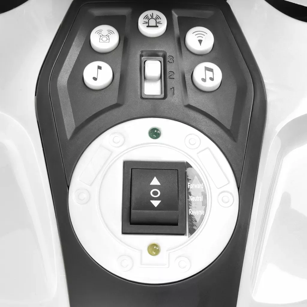 Motocicleta electrica pentru copii BMW de Politie 12V 45W Autokids (212) Gri - Autokids.ro - poza 5