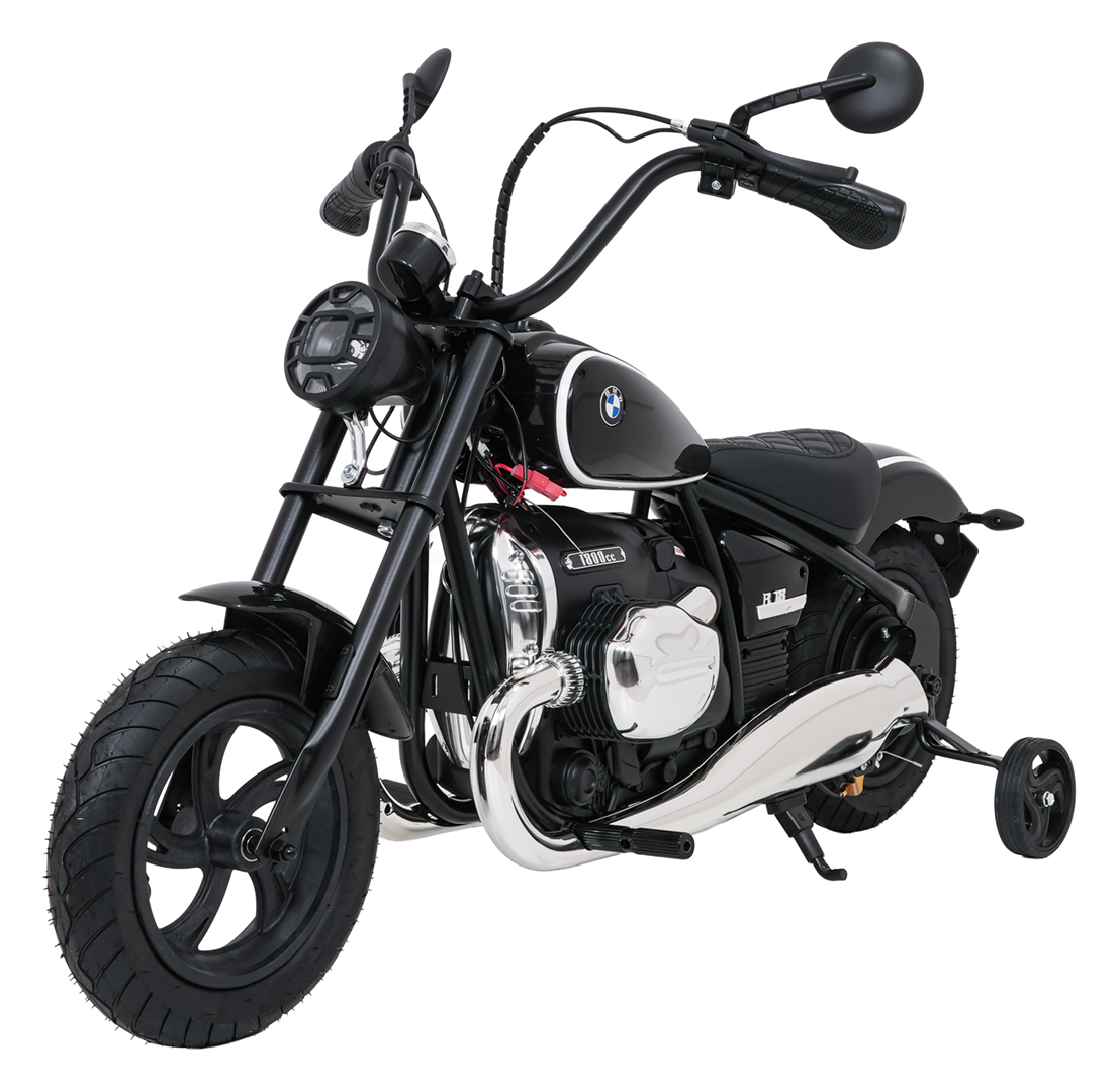 Motocicleta electrica pentru copii BMW R18 24 Volti 200W (sx8628) Negru - Autokids.ro - poza 1