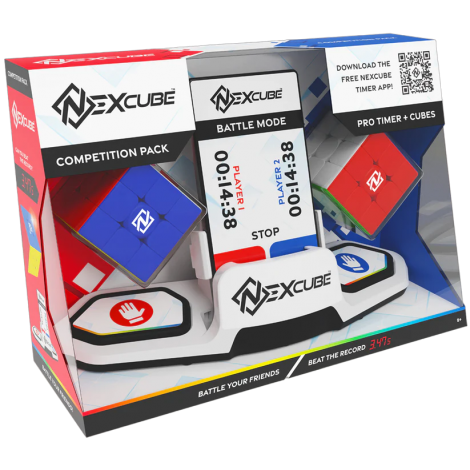Moyu - Nexcube Set Competitional cu 2 cuburi 3x3 si un timer speedcubing inclus