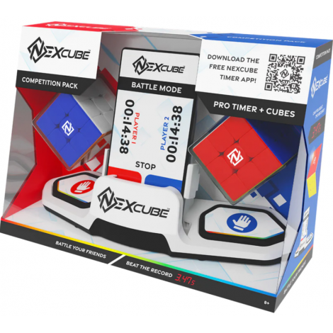 Moyu - Nexcube Set Competitional cu 2 cuburi 3x3 si un timer speedcubing inclus - poza 2