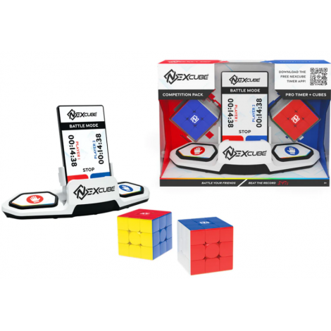 Moyu - Nexcube Set Competitional cu 2 cuburi 3x3 si un timer speedcubing inclus - poza 3