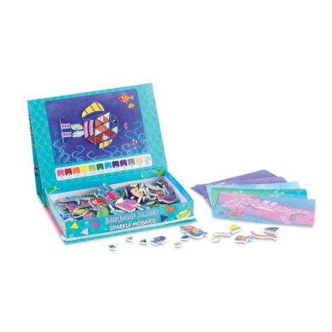 Mozaic magnetic, Insula sirenelor - Sparkle mosaics, Mermaid Island - poza 2