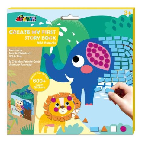 Mozaic Prima mea carte de povesti - Animale salbatice - poza 1